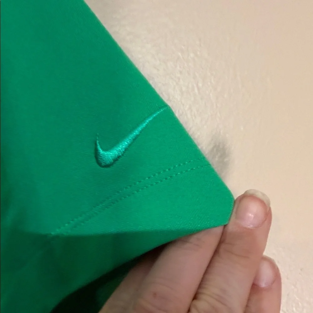 Nike Green Dri-FIT Golf Polo